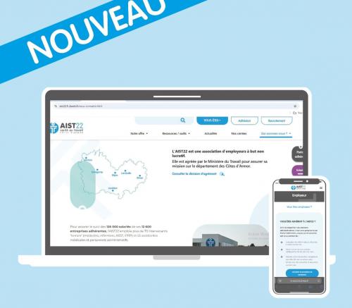 nouveau site web